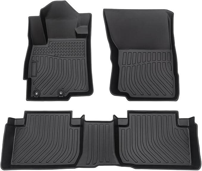 Cartist Floor Mats Custom Fit for Mitsubishi Eclipse Cross 2018-2023 2024 2025 Accessories All Weather Floor Liners Carpet Protection TPE Odorless