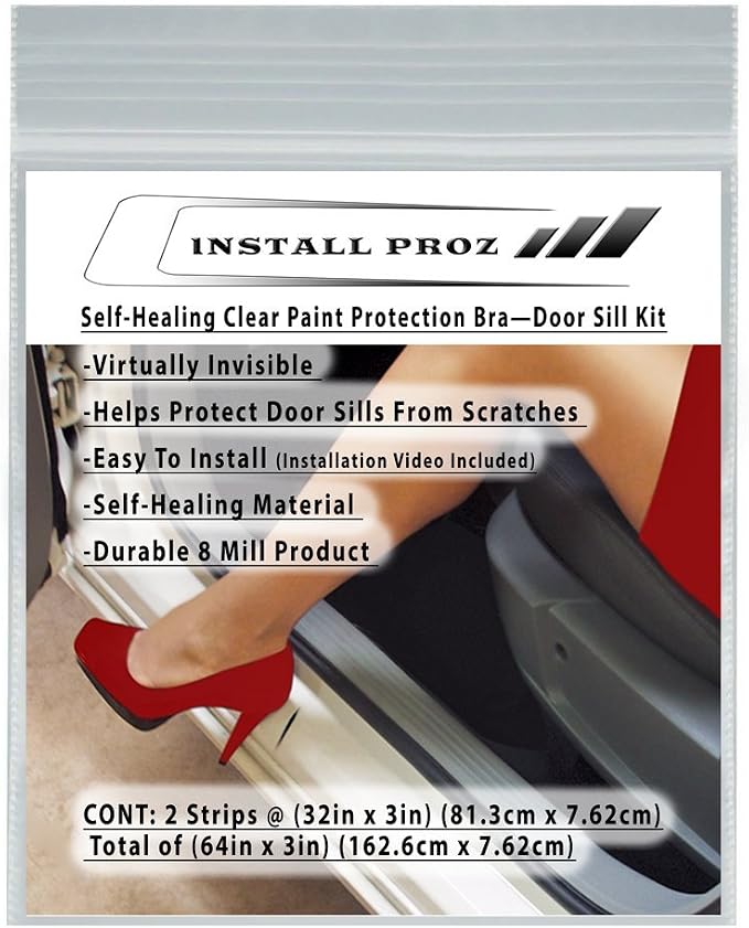 * Self-Healing Clear Paint Protection Film Kits (Bundle-DoorEdge_DoorCup_Doorsill_RearBumper)