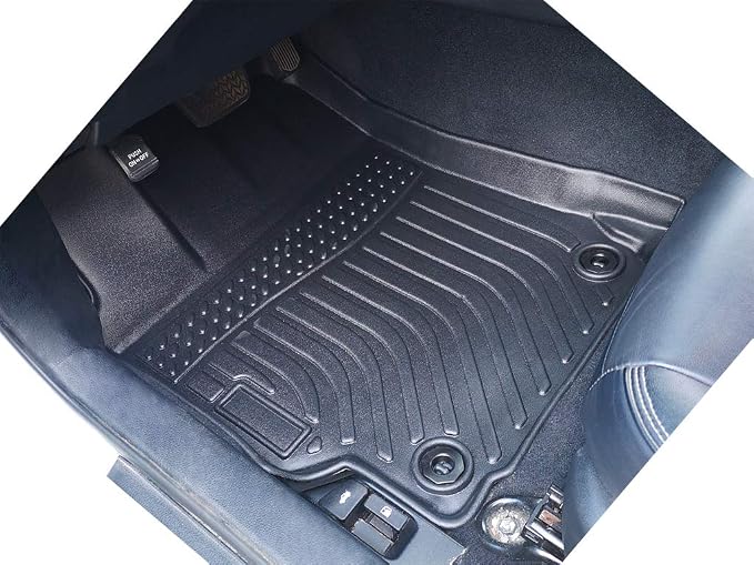 Car Floor Mats Replacement for Toyota Camry 2012-2017 Protection All Weather Custom Fit Waterproof Carpets Heavy Duty Durable Accessories Odorless Liners Front & Rear Black