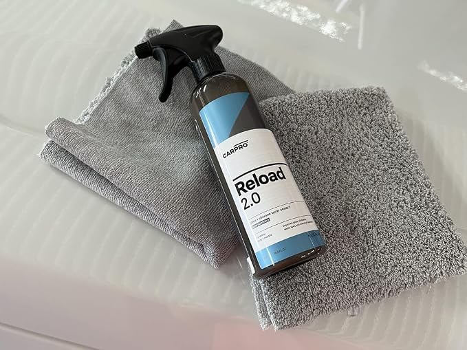 CARPRO Reload 2.0 Ceramic Spray Sealant - Liter (34oz) | Silica + Siloxane for Ceramic Coating, Super Hydrophobic, Self-Cleaning: Improved Gloss, Water Spot & Chemical Resistance