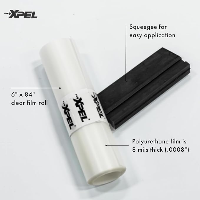 XPEL Clear Paint Protection Film Roll 6" x 84" – Self-Healing, Anti-Yellowing Polyurethane Wrap Protects Against Chips, Scratches & Debris | Invisible Shield for Cars, Trucks, Motorcycles & More