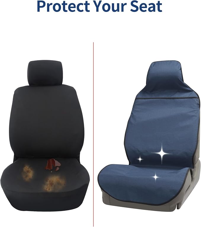 Waterproof Car Seat Cover Automotive Seat Covers for Cars Trucks and SUVs Seat Cover Protector Front Seats Nav