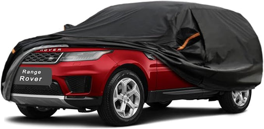 GUNHYI 7 Layer SUV Car Cover Custom Fit Land Rover Range Rover (2001-2025) Waterproof All Weather, Heavy Duty Outdoor Snow Sun Rain Uv Protection (Ships from US Warehouse, Delivery 3-8 Days)
