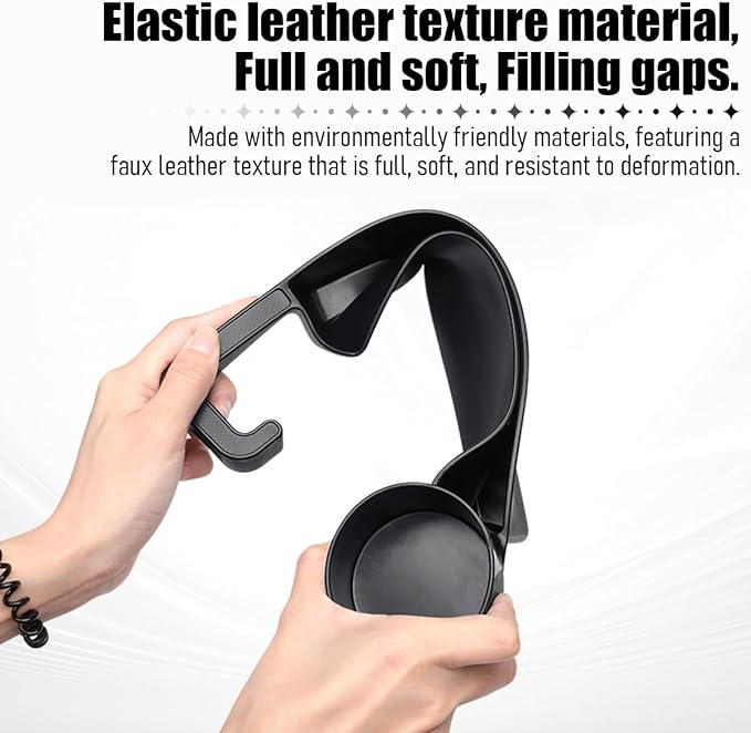 2PCS Car Seat Gap Filler Organizer with Cup Holder, Multifunctional Side Seat Crevice Blocker Plug with Storage Slot, No-Drop Auto Console Side Gap Stopper Organizer, Universal Fit (Black)