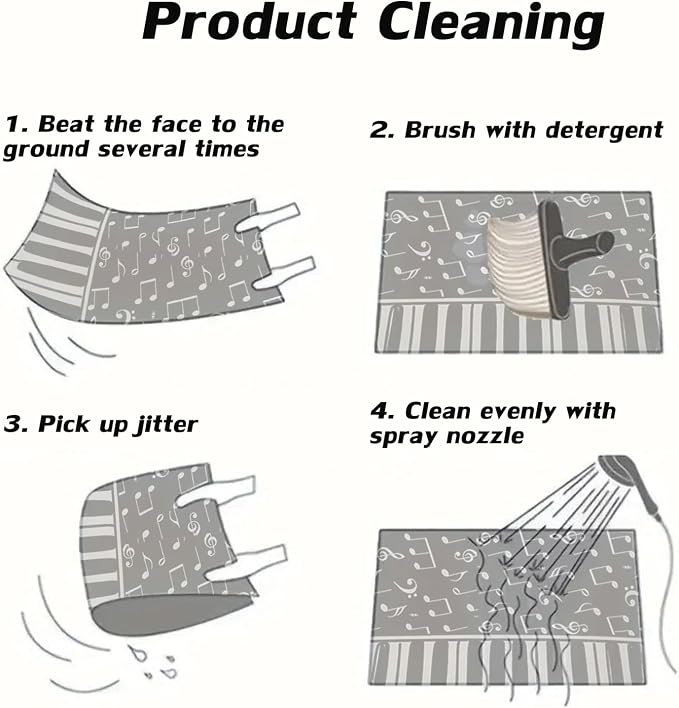 Car Floor Mats Non-Slip Automotive Floor Mats All-Weather Front Rear Car Floor Foot Mat Sets of 4 Pieces Foot Mats Rugs Carpet for Car Trucks SUV Sedans (NO.18)