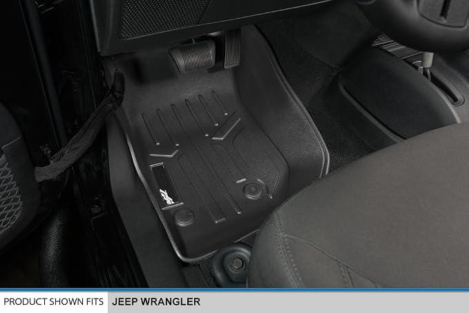 MAXLINER Floor Mats and Cargo Liner for 2015-2018 Jeep Wrangler