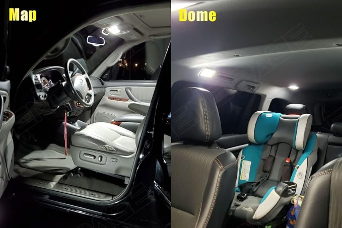 15-Pieces Odyssey LED Interior Lights Kit for Honda Odyssey 2018 2019 2020 2021 2022 2023 2024 White 6000K LED Interior Lighting Package + Install Tool