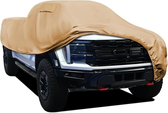 Heavy Duty Outdoor Car Cover Custom Fit for 2004-2026 Ford F150, Windproof All Weather Waterproof Sun Rain UV Dust Snow Protection Outdoor Car Covers