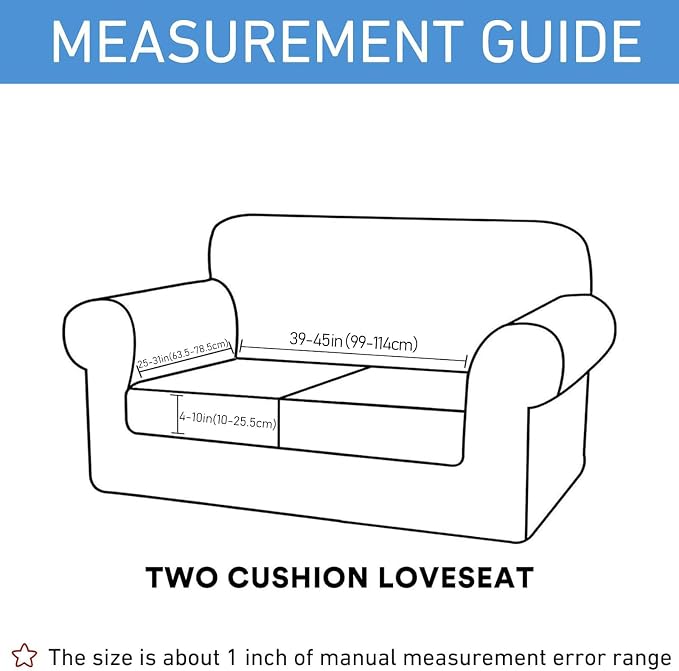 hyha Waterproof Couch Cushion Covers, Stretch Sofa Couch Seat Slipcover for Dog Washable, Non-Slip Waterproof Outdoor Cushion Covers for Patio Furniture Replacement (1 Piece for Medium, Khaki)