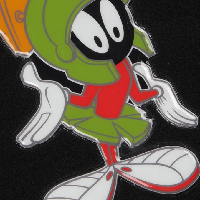 BDK Warner Brothers Marvin The Martian Licensed Auto Carpet Floor Mats, Universal Fit 4PC Set Front & Rear for Car Truck Van SUV