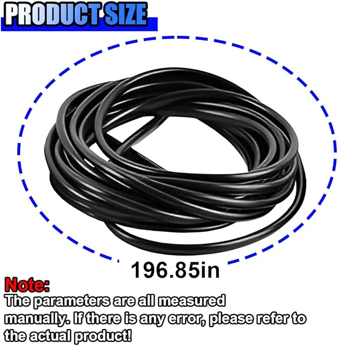 16Ft (5M) Car Door Edge Protector, Auto Trim Door Edge Guard, Black | Anti-Collision Car Door Entry Guard Protective Strip, No Glue