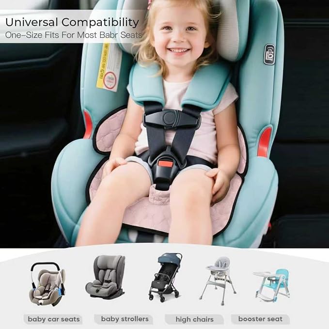 2 Pack Waterproof Piddle Pads Carseat Potty Training Car Seat Protector Waterproof Car Seat Liner Cover to Prevent Pee