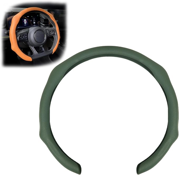 Breathable Non-Slip Ultra-Thin Steering Wheel Cover,Car Steering Wheel Cover Wheel Cover Protector,Atmungsaktive, rutschfeste und ultradünne Lenkradabdeckung