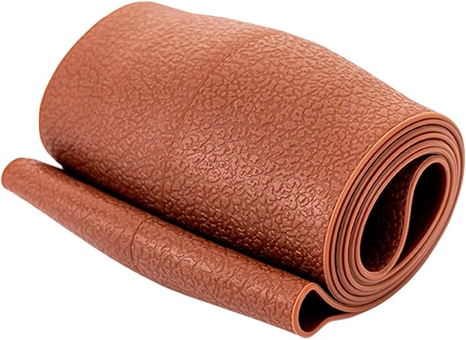 Universal Steering Wheel Cover Breathable Soft Leather Feel Antislip Protector Breathable Decorative Accessory Suitable for Most Cars SUV Trucks Vans Comfortable Grip Easy Installation Brown