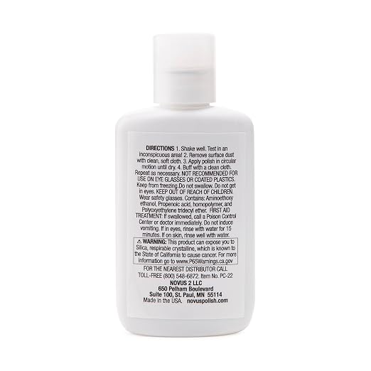 NOVUS 7033 | Fine Scratch Remover #2 | 2 Ounce Bottle