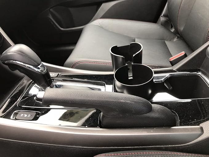 Two-Cup Console Organizer (Black)