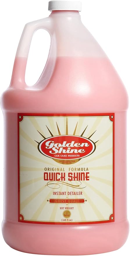 GOLDEN SHINE Quick Shine Instant Detail Spray, 1 Gallon Bottle 10128