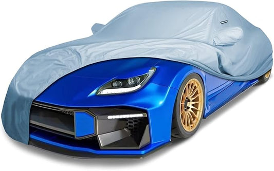 iCarCover Custom Car Cover for 2013-2026 Subaru BRZ, Waterproof All Weather Rain Snow UV Sun Protector Full Exterior Weatherproof Indoor Outdoor Car Cover with Strap