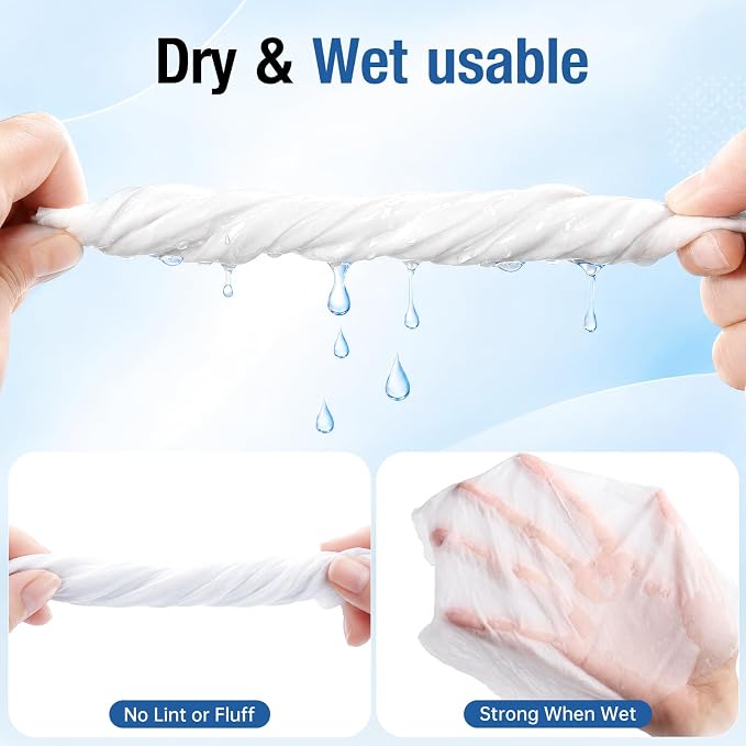 Car Tissue Refills, 3-Ply, 4 Packs | Facial Napkin, For Car Visor Tissue Holder, 30 Sheets/Pack, Thicker, Soft Smooth