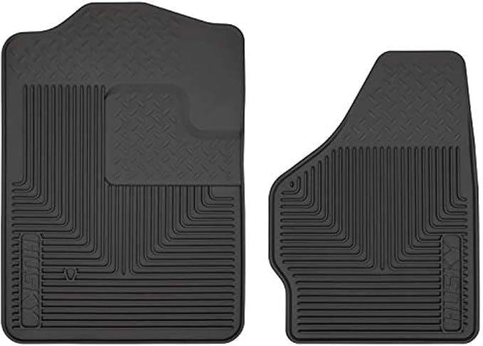 Husky Liners - Heavy Duty Front Floor Mats | 1999-2010 Ford F - 250/F - 350 Super Duty, 2000-2005 Ford Excursion, Black | 51201