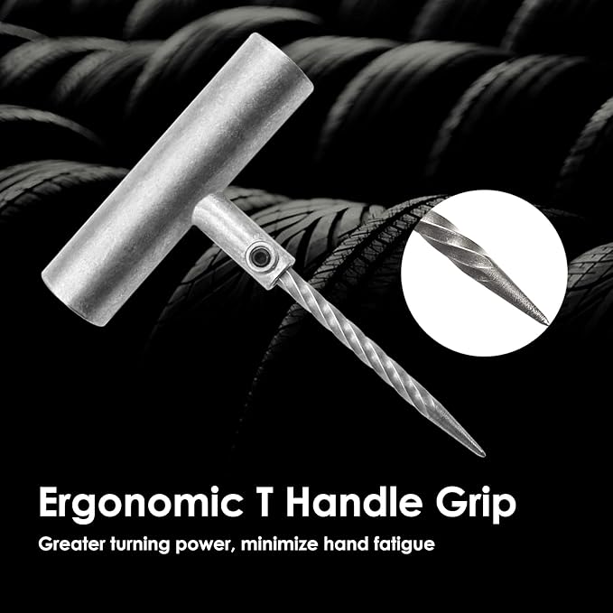 Heavy Duty Tire Repair Kit, 39 Pcs Tire Plug Kit for Car, Motorcycle, Truck, Tractor, Trailer, RV, ATV, ARB, SUV