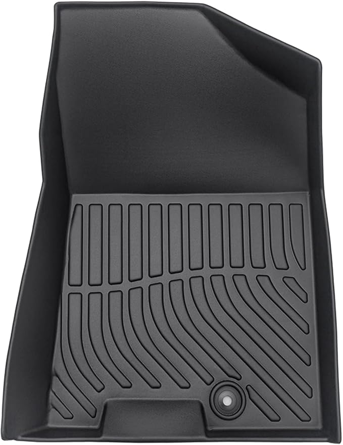 All Weather Rubber Car Floor Mats Compatible with 19-21 Hyundai Tucson TPE Rubber Full Set Includes 1st 2nd Row Front Floor Mat (for 19-21 Tucson)