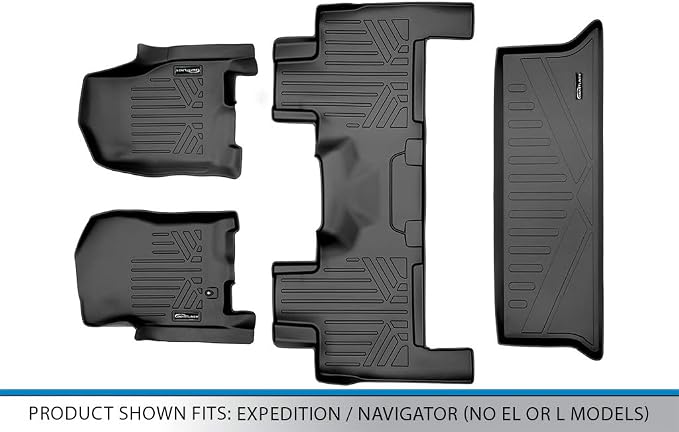 MAXLINER Floor Mats and Cargo Set for 2007-2010 Ford Expedition