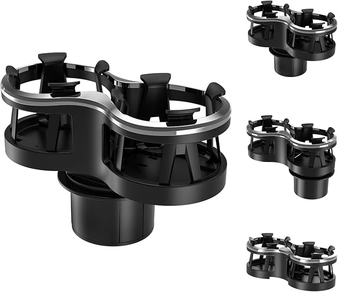 Car Cup Holder Expander with Adjustable Base Fits Mugs & Ashtray | Fit Bottle within 2.7”|With Expandable Base|2 in 1 Cup Holder Adapter| for Car with Expandable Insert