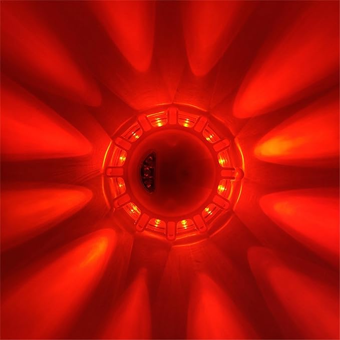 Shakven 12 Led Flasher Lamp Car Roadside Flares Emergencys Accessories Auto Lamp | Magnetic Emergencys Flashlight Car Warning Light Led Flasher Lamp,Led Flasher Lamp For Vechiles,Car Warning Light