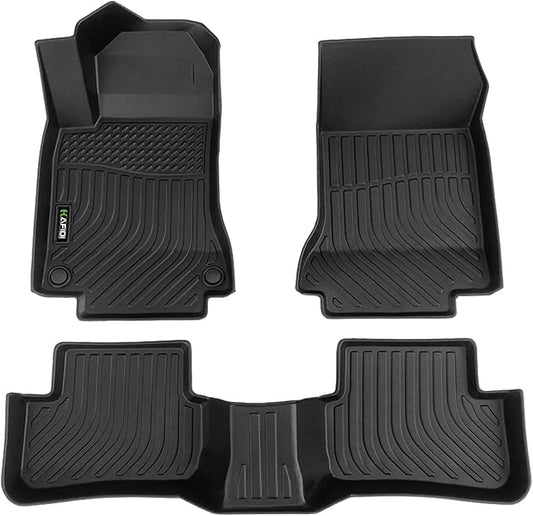HAFIDI® Floor Mats Fit for Mercedes Benz GLA 2015-2020 & 2014-2019 GLA 180 200 250 45 AMG All Weather Protection TPE Car Floor Liners, Fits 1st & 2nd Row Full Set Custom Accessories, Black