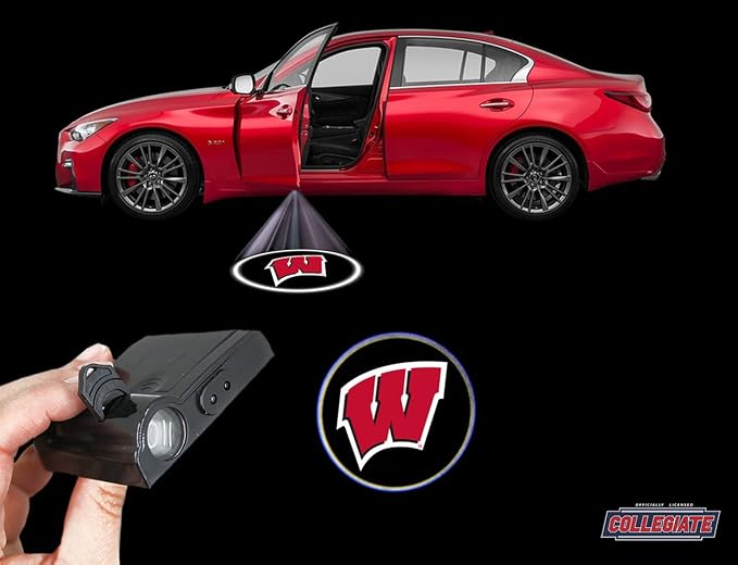 Sporticulture NCAA Wisconsin LED Car Door Light