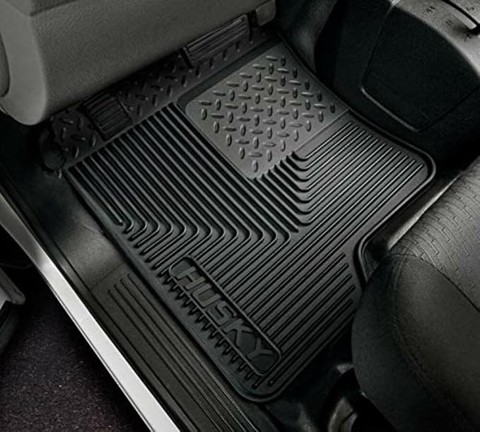Husky Liners - Heavy Duty Front Floor Mats | 1999-2010 Ford F - 250/F - 350 Super Duty, 2000-2005 Ford Excursion, Black | 51201