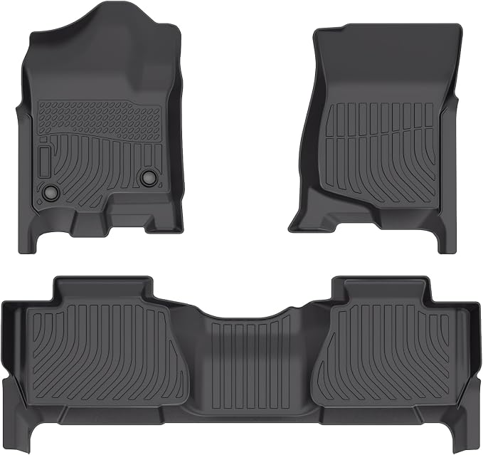 Cartist Floor Mats for Chevy Tahoe & GMC Yukon 2007-2014 (Not for Yukon XL), All Weather Floor Mat for Tahoe Accessories, Heavy Duty Car Mats, Car Accessories