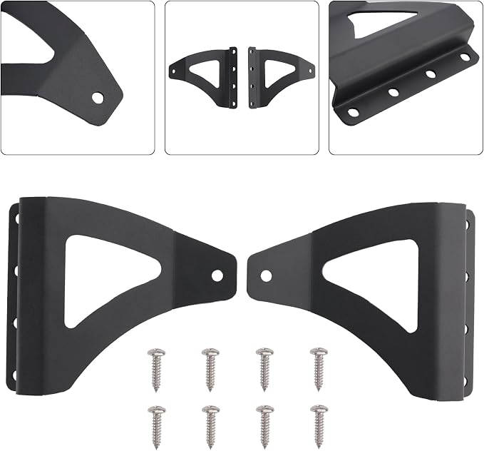 LED Light Bar Roof Mount Bracket 50"/52" 16-25 for Can-am Defender w/ Pro Fit Cage 2016+, Maverick Trail w/ Pro Fit Cage 2016+ Model