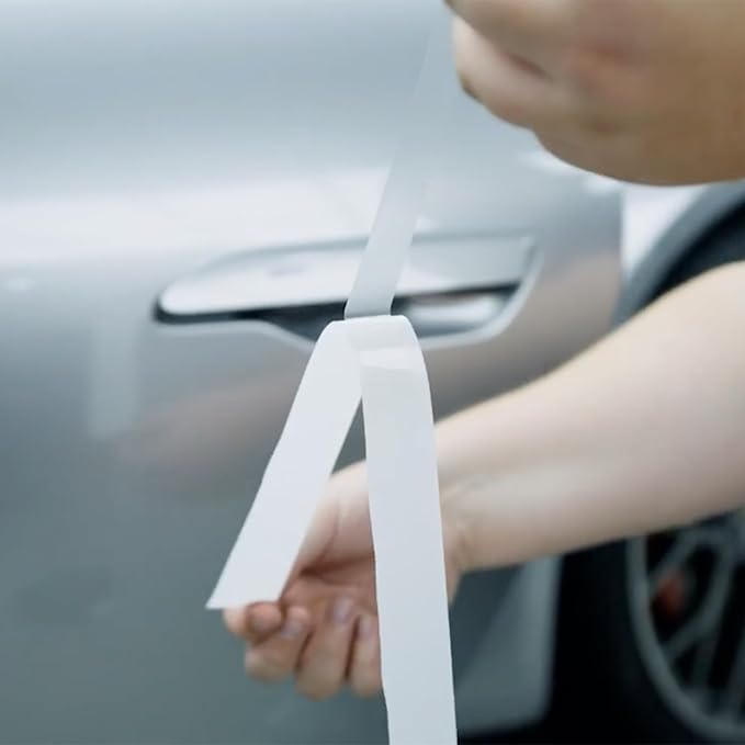 XPEL Door Edge Guard Protection Film Roll, 4-18" Strips - Car or Truck Doors, Protective Barrier Against Minor Scratches, Paint Chips, Door Edge Impact, and Dings - Prevents Damage and Possible Rust