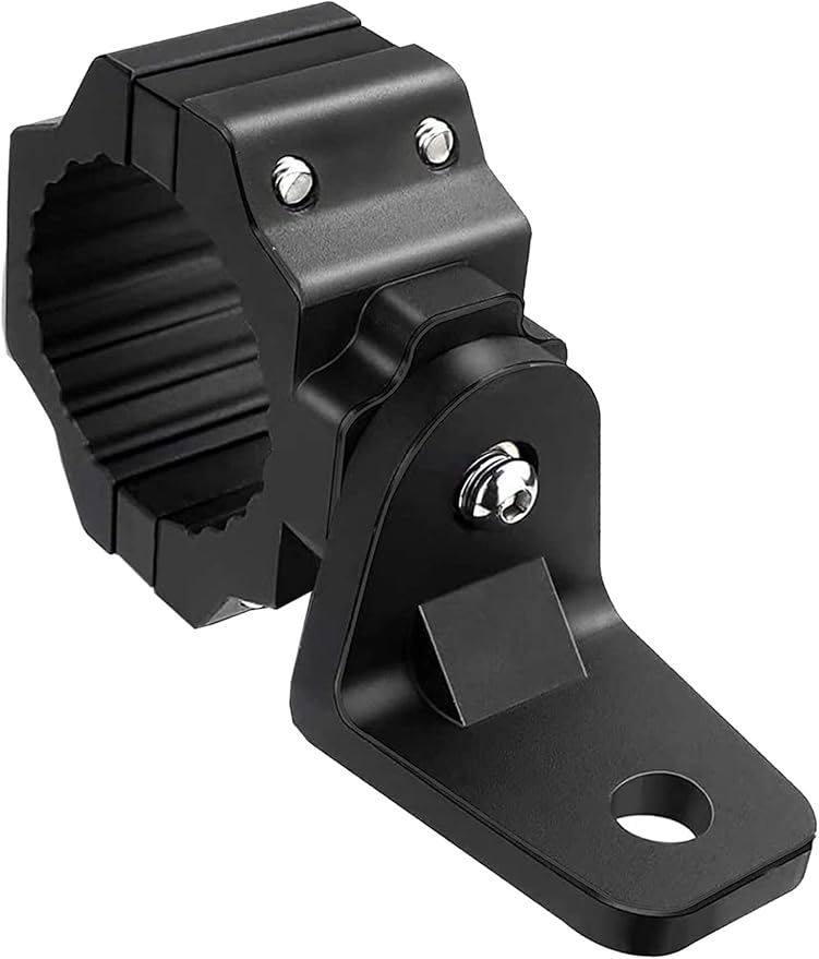 ZIDIYORUO Heavy Duty UTV Whip Light Mount & Light Bar Bracket - 360° Rotating Clamp for 1.75"-2" Roll Cage, Bracket for LED Whip Lights, Flags & Off-Road Light Bars on Polaris RZR, Can-Am, Jeep