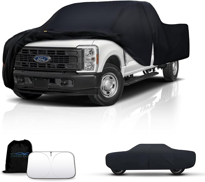 Truck Cover Outdoor Pickup Car Covers(Length up to 250 inch) Universal Fit for Nissan Frontier,Ford F150,Chevy C10,GMC Canyon Sierra 1500,Colorado,Ram 1500.