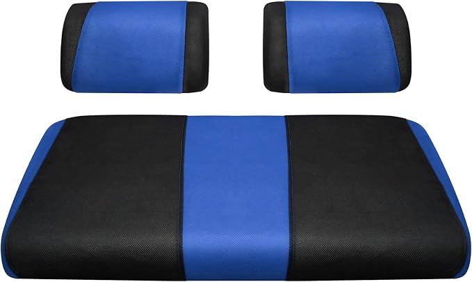 Golf Cart Front and Rear Seat Covers for Yamaha G2 G8 G9 G11 G14 G16 G19 G20 G21 G22, Durable Polyester Fabric Yamaha G22 Seat Covers, Breathable Washable