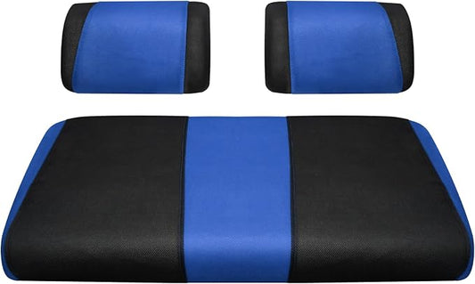 Golf Cart Front and Rear Seat Covers for Yamaha G2 G8 G9 G11 G14 G16 G19 G20 G21 G22, Durable Polyester Fabric Yamaha G22 Seat Covers, Breathable Washable
