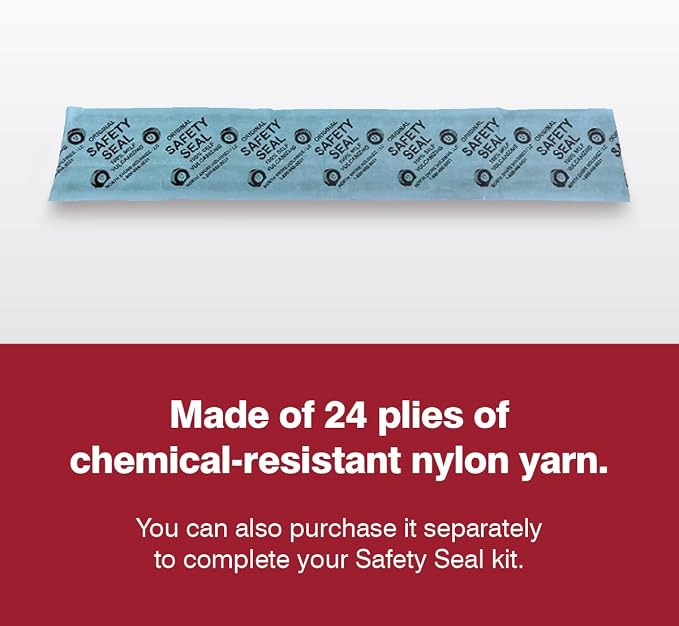 Safety Seal Tire Repair Kit – Heavy Equipment Kit, 18 Repairs (16"), 7" Probe, Case Kit, Tubeless Tire Repair for OTR, Industrial & Off-Road Tires