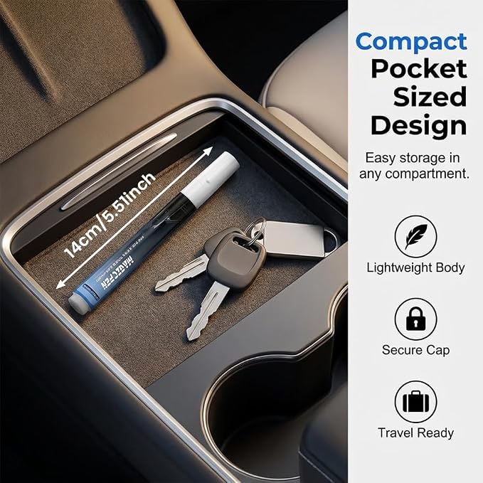 Magic Car Scratch Remover Pen, Universal Car Scratch Removal Pen, Quick Paint Repair Pen for Scratches and Paint, Easy Use Car Touch Up Pen Fits All Car Colors (3PC)