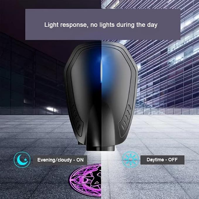 Custom Car Rechargeable LED Door Light Logo Projector Automobile Brand Logo Car Door Lights LED Ghost Shadow Light Projector for car Brand Series Compatible (Black-High, 2)