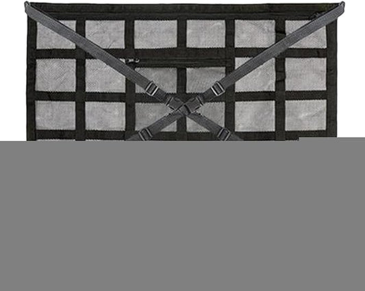 Car Ceiling Cargo Net, Strengthen Load-Bearing Car Roof Storage Organizer,Reduce Sagging of Car Roof Mesh Storage Organizer,Camping Gear Must Haves Cargo Net for Car