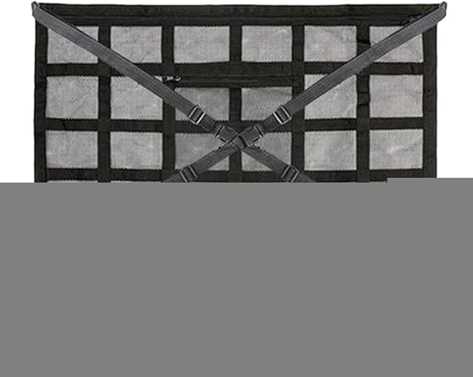 Car Ceiling Cargo Net, Strengthen Load-Bearing Car Roof Storage Organizer,Reduce Sagging of Car Roof Mesh Storage Organizer,Camping Gear Must Haves Cargo Net for Car