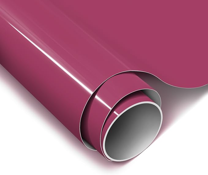 ColorFusion PPF by VViViD, Gloss Dark Star Ruby Magenta Dry Apply PPF Vinyl Car Wrap Roll 10ft x 5ft