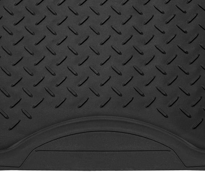 Heavy Duty Cargo Liner Floor Mat-All Weather Trunk Protection, Trimmable to Fit & Durable HD Rubber Protection for Car SUV Sedan Auto