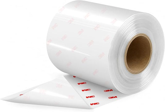 VViViD 3M Clear Paint Protection Vinyl Film 4 Inch Wide Choose Your Size (4 Inch x 600 Inch Bulk roll)
