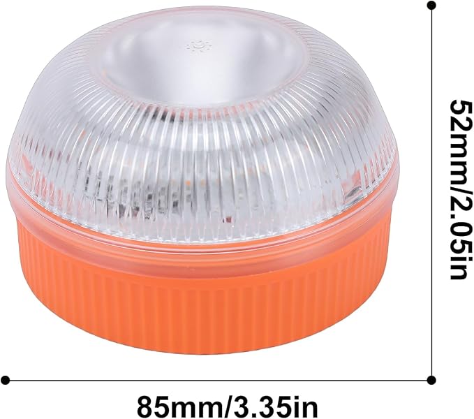 Magnetic LED Emergency Beacon, Flashing Roadside Safety Flare Warning Lamp for Car Breakdown Camping Power Outage
