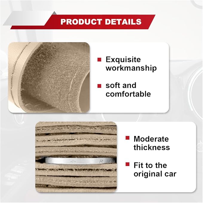 ZIMISI 15 Inch Genuine Leather Steering Wheel Cover (Beige,Hole) | Anti-Slip Breathable Car Steering Wheel Stitching Wrap, DIY Sewing with Needle Thread, Stitch on Wrap Steering Wheel Cover