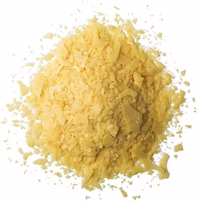 TooGet Carnauba Wax Flakes, Natural Multipurpose Wax Bulk for Craft DIY, Candle Making, Wood Polishing - 16 OZ